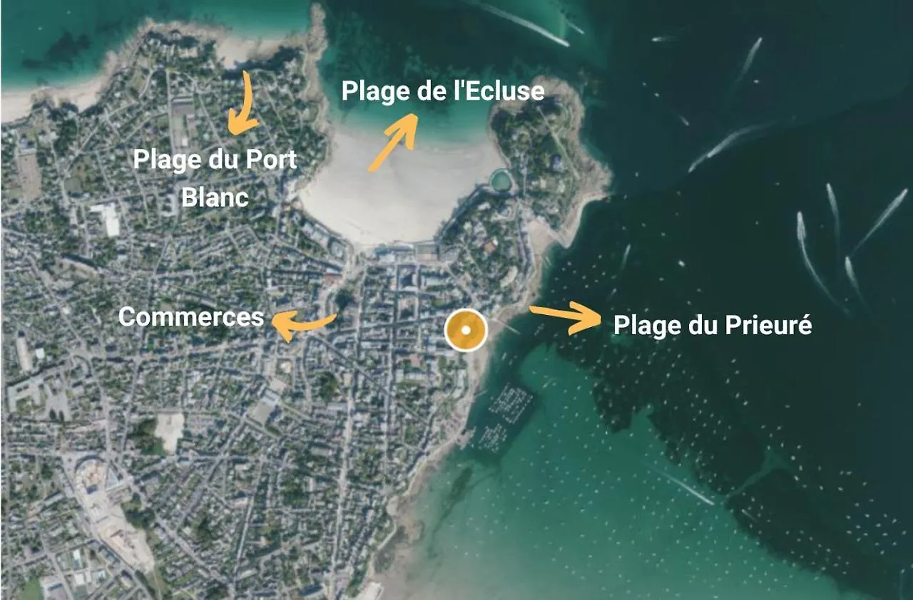 Sunshine - Appartement 2Pers - Terrasse Vue Mer - Dinard